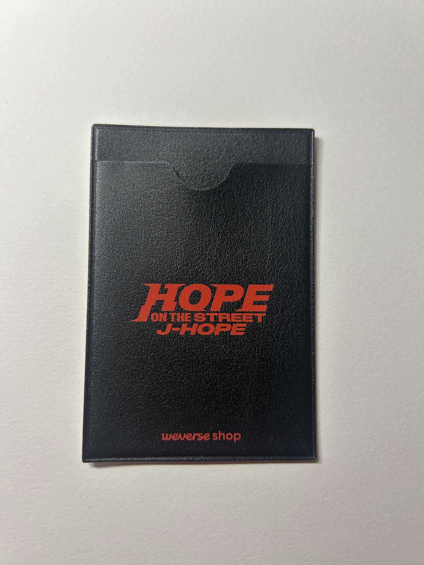 J-Hope BTS Hope On The Street Card Pocket weverse pob