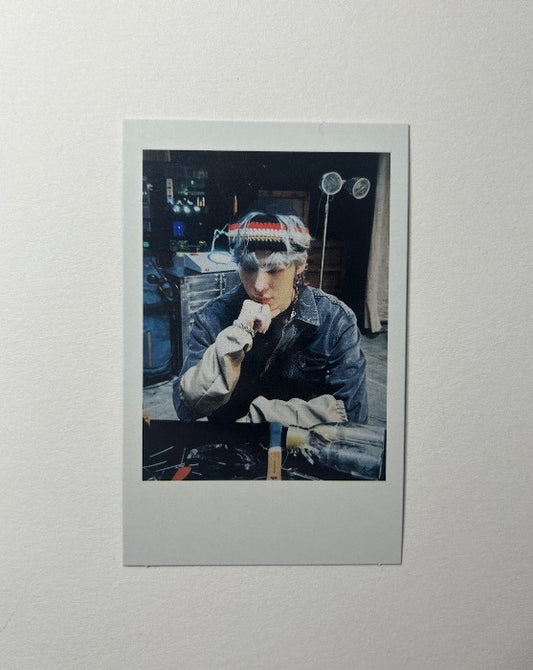 Ateez Yunho WORLD EP.FIN WILL platform ver Polaroid photocard