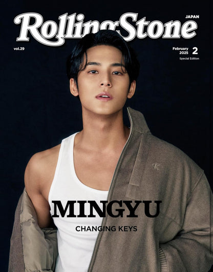 PRE-ORDER Mingyu Seventeen Rolling Stone Japan magazine vol.29