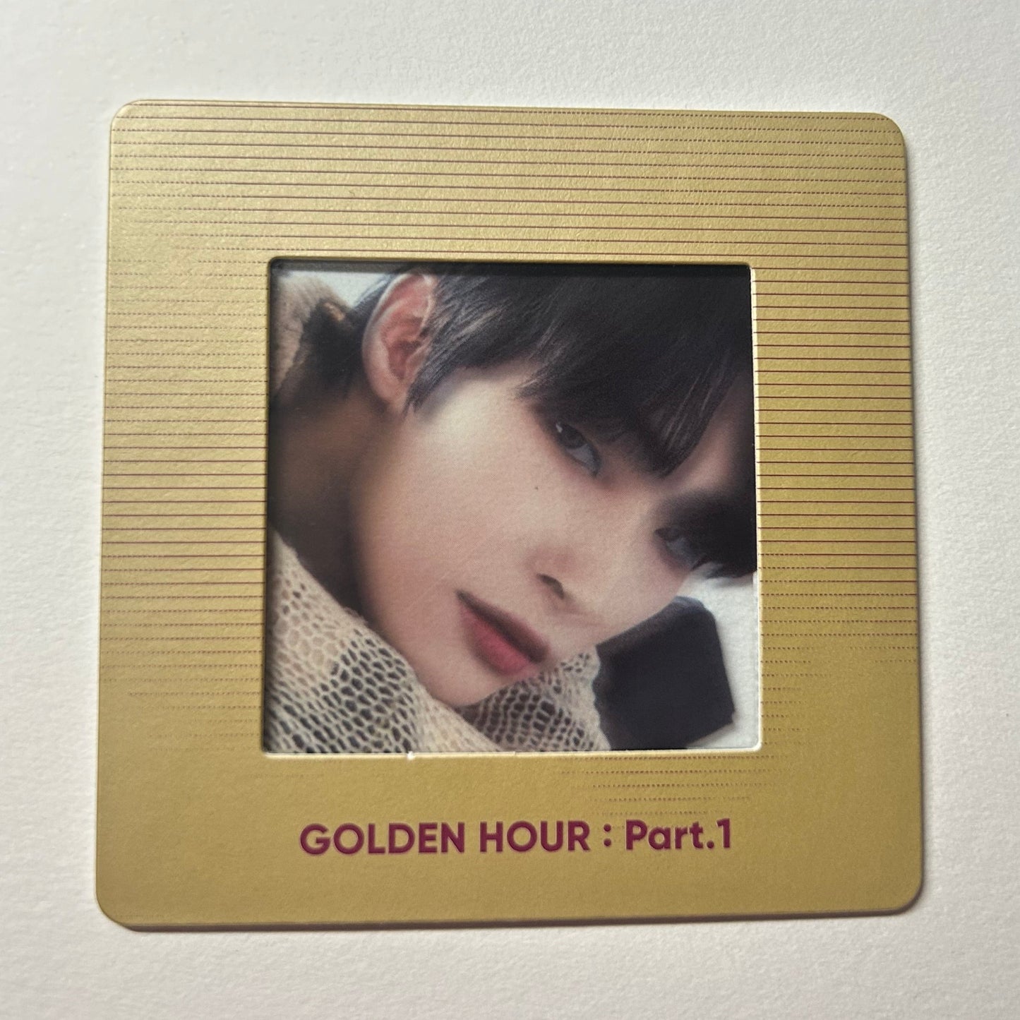 Mingi Ateez Golden Hour Digipack slide film