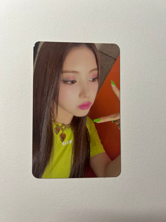 Jiwoo NMIXX ENTWURF photocard