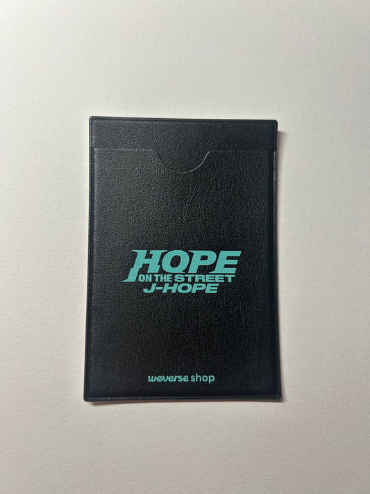 J-Hope BTS Hope On The Street Card Pocket weverse pob