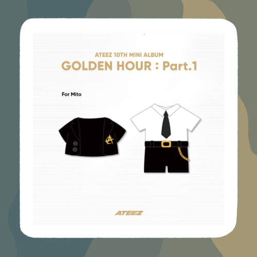 (PRE-ORDER) Ateez Golden Hour Merch - Mito Suit