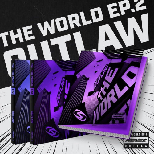 ATEEZ 9th Mini Album [THE WORLD EP.2 : OUTLAW] (A VER. / DIARY VER. / Z VER.)