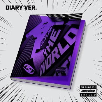 ATEEZ 9th Mini Album [THE WORLD EP.2 : OUTLAW] (DIARY VER.) idolpopuk