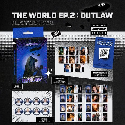 ATEEZ 9th Mini album THE WORLD EP.2 : OUTLAW (PLATFORM VERSION)