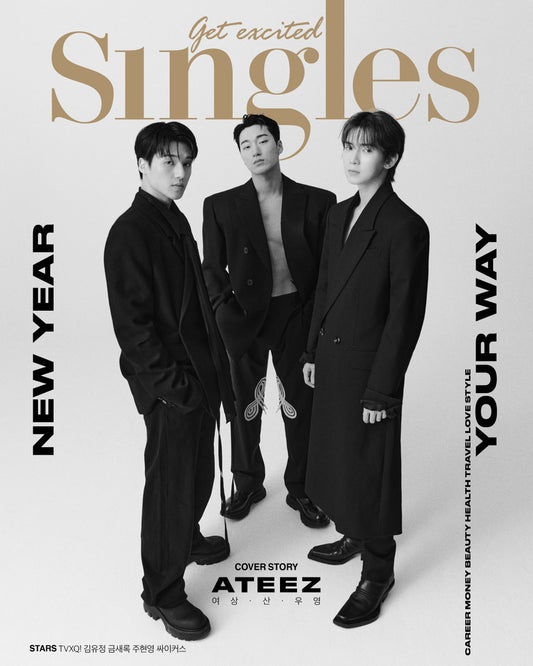 Singles type A : Jan 2024 Cover : ATEEZ (GROUP ver.)