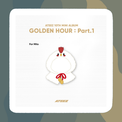 (PRE-ORDER) Ateez Golden Hour Merch - Mito COCK-A-DOODLE Hoodie