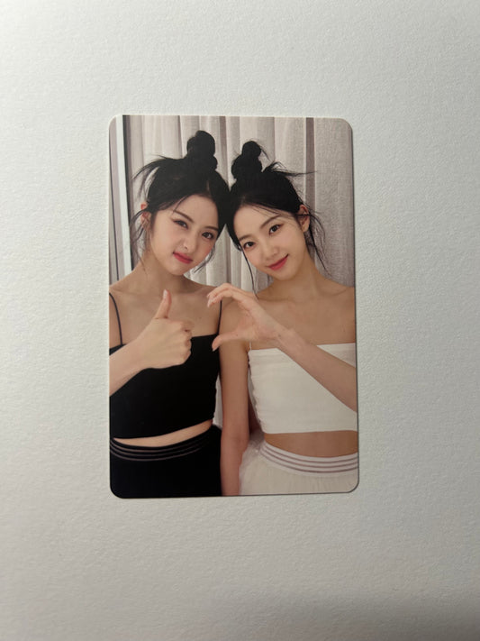 Yunjin Kazuha LE SSERAFIM unforgiven weverse ver photocard