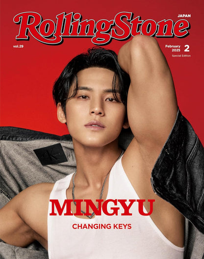 PRE-ORDER Mingyu Seventeen Rolling Stone Japan magazine vol.29