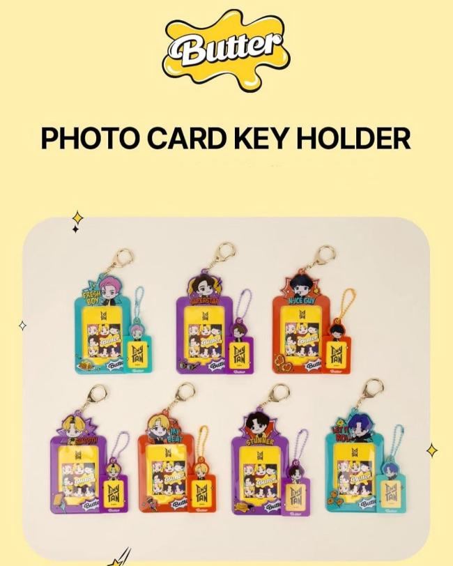 Bts hot tinytan and butter keychains!