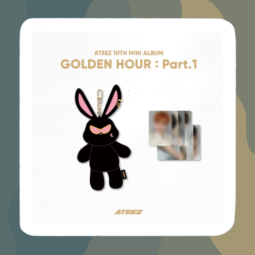(PRE-ORDER) Ateez Golden Hour Merch - Mito Doll Keyring