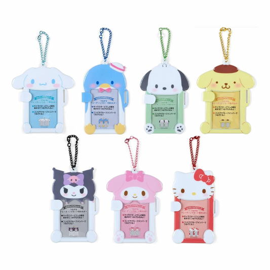 Sanrio Japan Connectable Photocard Holder - 9cm x 6.4cm with character choice