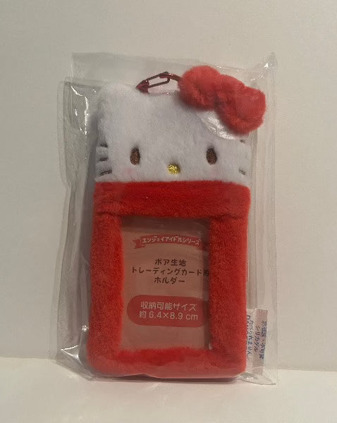 Hello Kitty Sanrio Japan Fabric Photocard Holder - 8.9 x 6.4cm