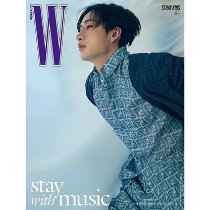 Stray Kids W Korea Volume 6 June 2024 with cover choice (17 covers)