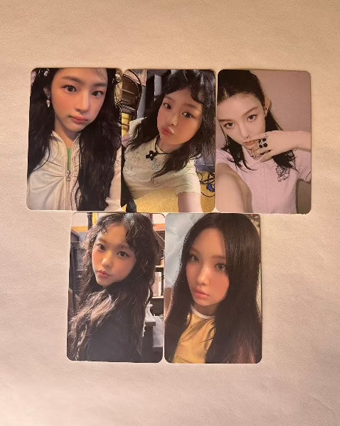 NewJeans Group GET UP photocard set