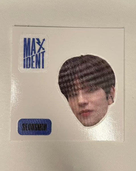 Seungmin Maxident face sticker Stray Kids