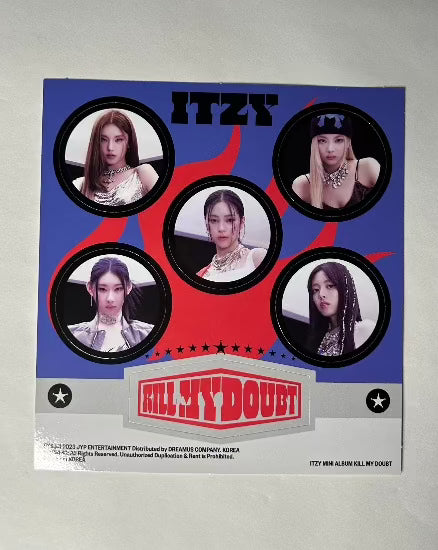 Itzy Kill My Doubt Limited circle photocard #1