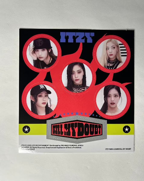 Itzy Kill My Doubt Limited circle photocard #4