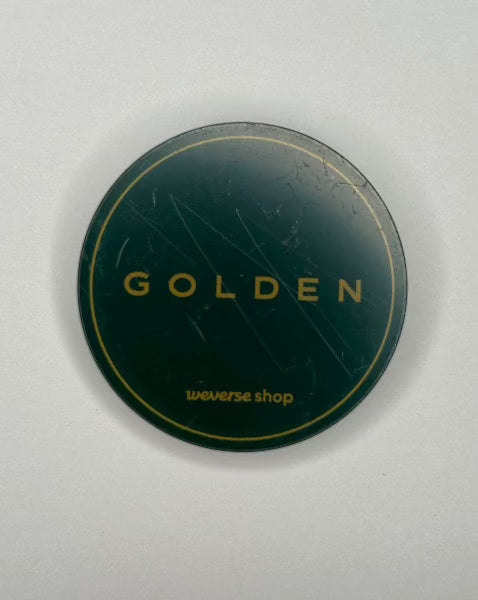 Jung Kook BTS 'GOLDEN' Griptok weverse Green