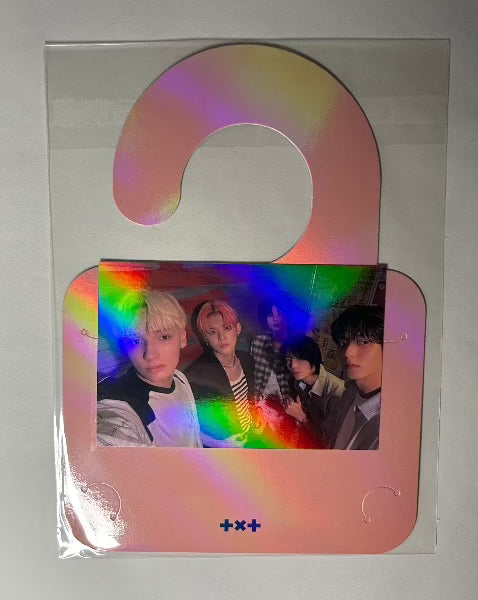 TXT Season's Greetings Holographic group photo and door hanger weverse