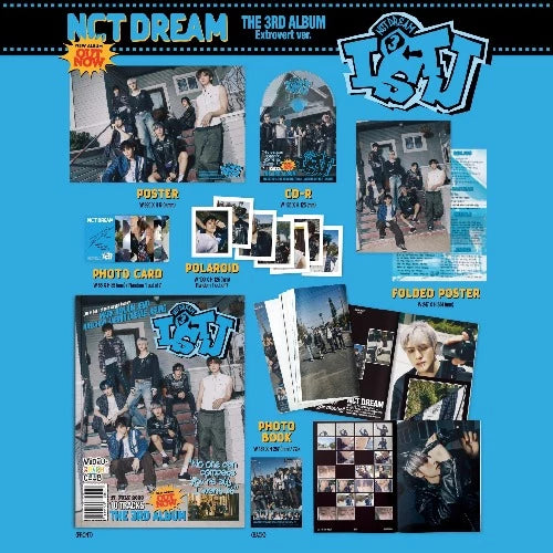 NCT DREAM 3rd Album ISTJ (Photobook Ver.) extrovert ver. contents | idolpopuk