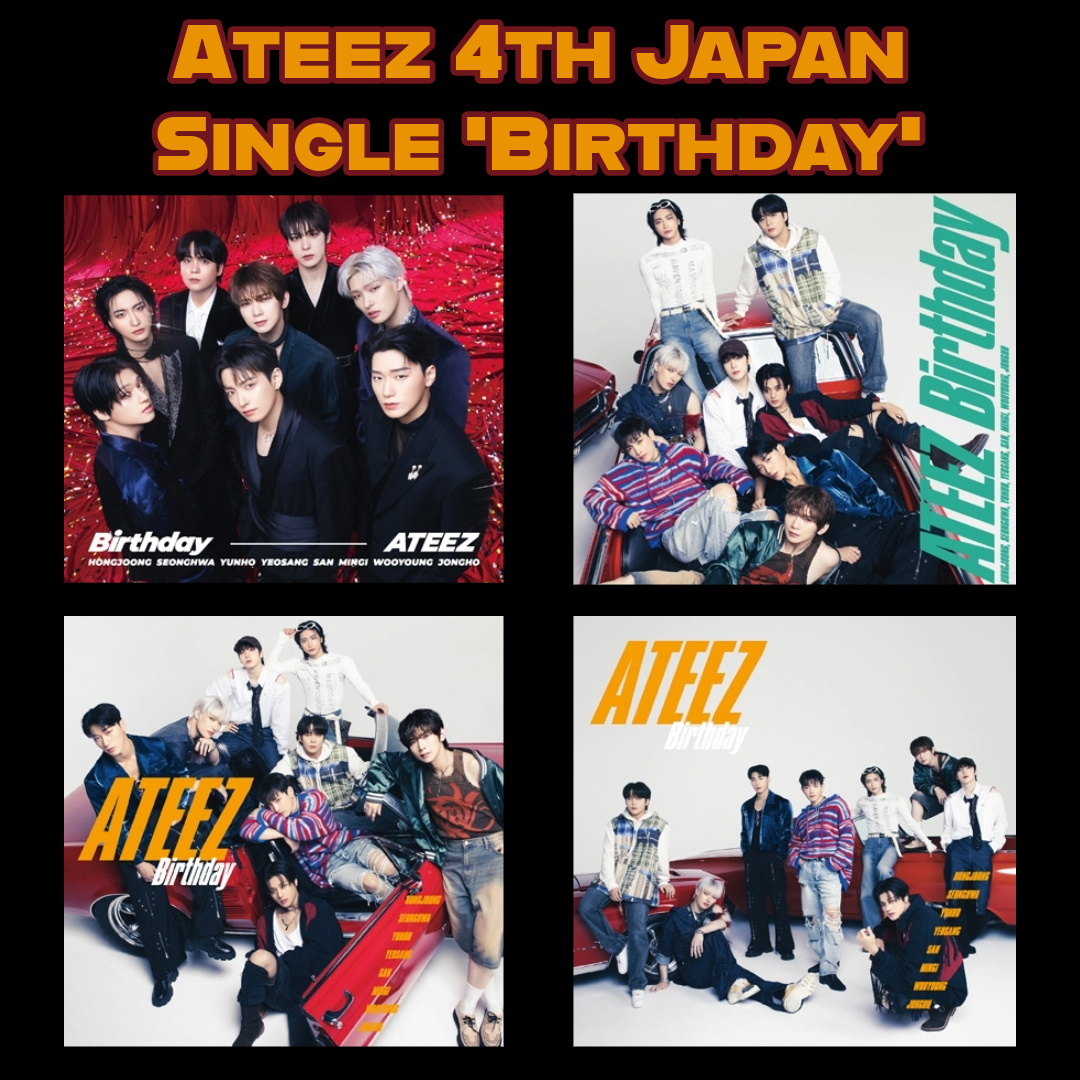 ATEEZ ‘Birthday’ 4th Japan Single Album