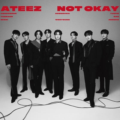 Ateez 3rd Japan Single 'NOT OKAY' Type B