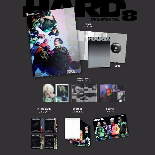 SHINee 8th Album [HARD] (DREAMER Photobook Ver.) | IDOLPOPUK