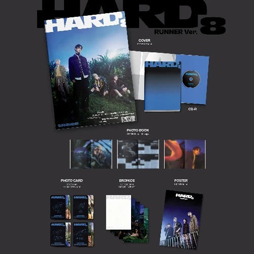 SHINee 8th Album HARD (RUNNER Photobook Ver.) | IDOLPOPUK