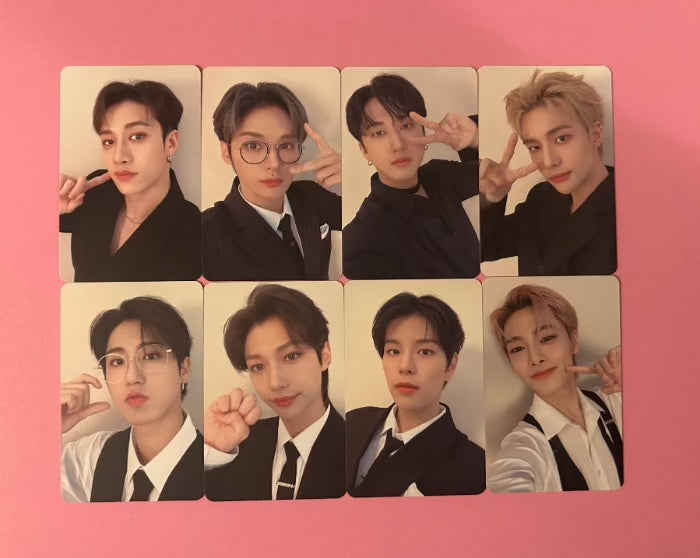 Stray kids x Nacific 'In The Black' 5th anniversary double sided photocards