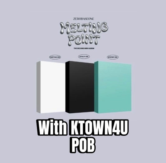 ZEROBASEONE – 2nd Mini ALBUM [MELTING POINT] KTOWN4U POB Random Version