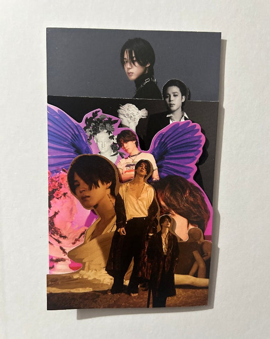 BTS Jimin popup postcard